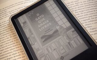 Imagem do livro O gato que amava livros