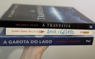 pilha de livros