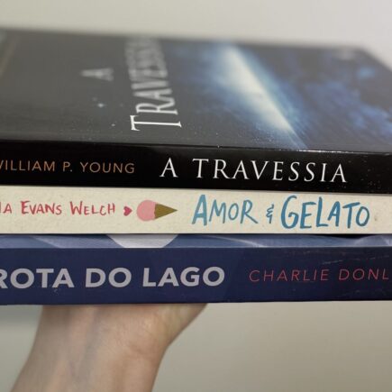 pilha de livros