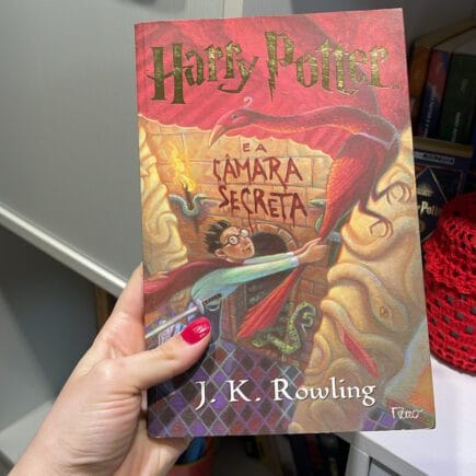 Livro de fantasia da saga Harry Potter