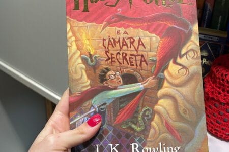 Livro de fantasia da saga Harry Potter